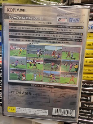 J League Winning Eleven 5 (2001) New Factory Sealed Japan