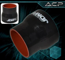 2.75" - 2" Straight Reducer Blk Red Silicone Coupler Hose Pipe High Temp Quality
