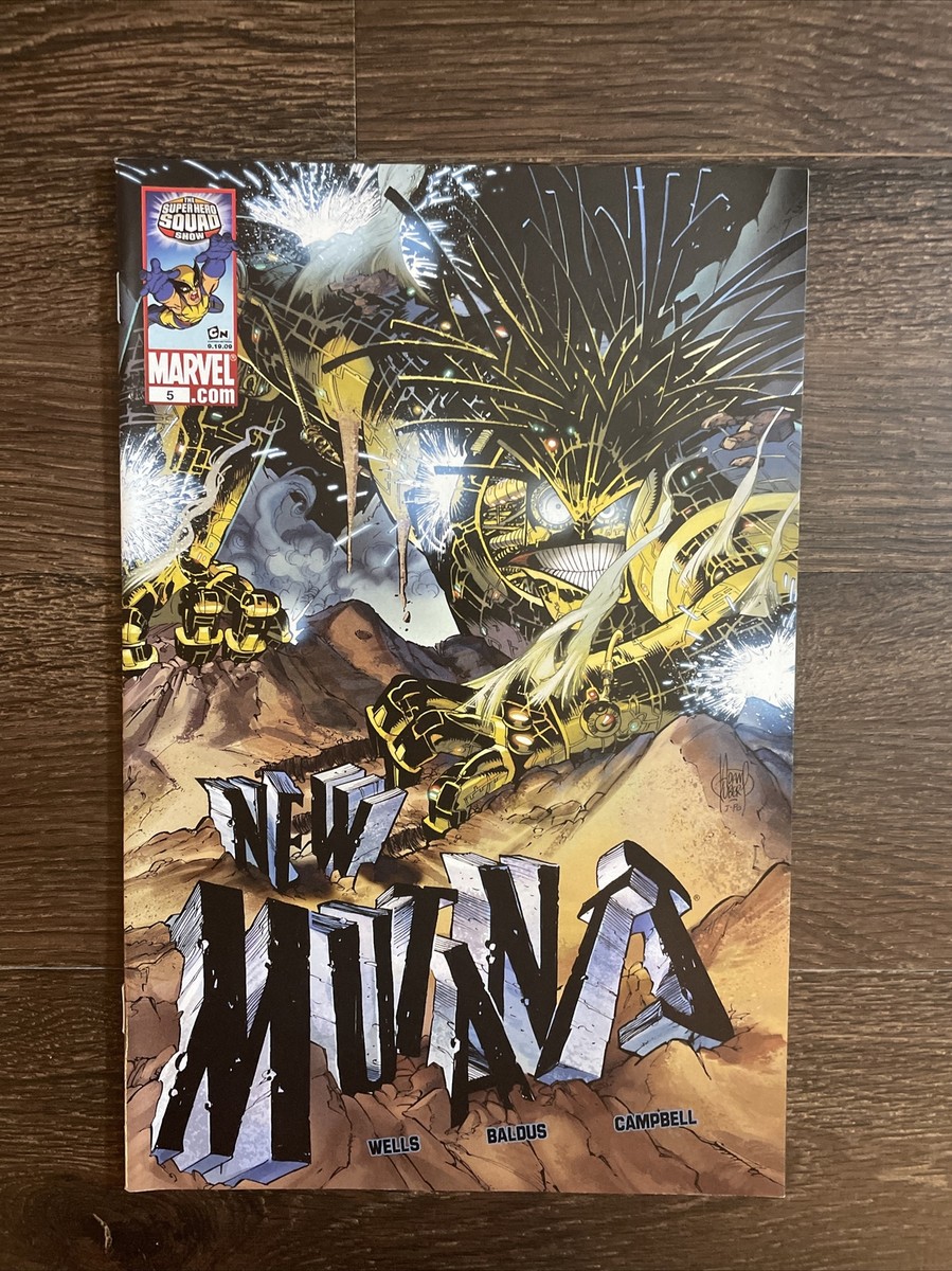 MARVEL COMICS NEW MUTANTS VOL. 3 #1 JULY 2009 Wrap Around Cover | eBay