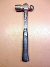 Vintage Unbranded 3 Lb. Ball Peen Hammer w/Fiberglass 14 1/2" Handle 1 1/2" Face