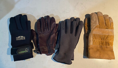 4 Sets Of Men s Gloves, XL And L