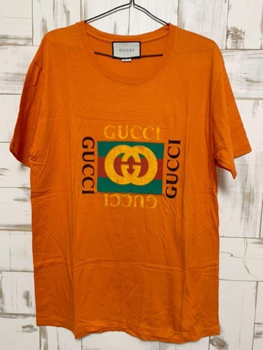 gucci orange shirt