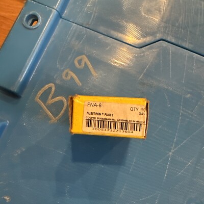 10- BUSSMANN FNA-6 (BP/FNA6 Dual,Time-Delay fuse, 6A, 125V USA