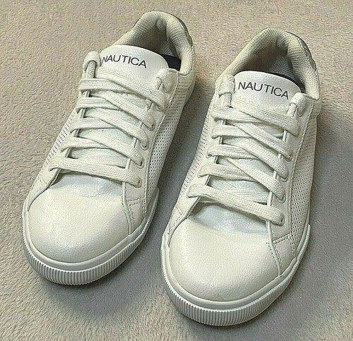 nautica white sneakers womens