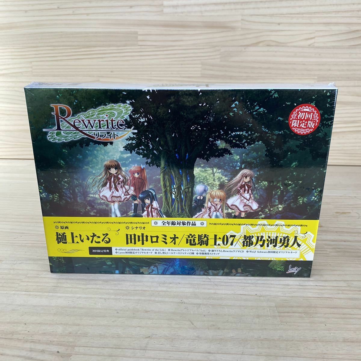 Rewrite Windows PC Game Software First Limited Edition KEY Sexy 