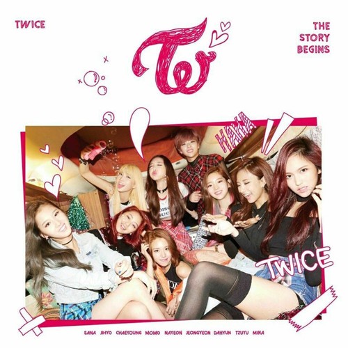 TWICE 1th Mini Album THE STORY BEGINS CD+Photo Book