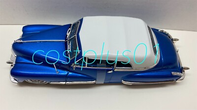 【1947年】キャデラック　ローライダー(新品)【 1/24スケール】JADA JADA STREET LOW 1947 CADILLAC SERIES 62 1:24 BLUE WITH WHITE TOP