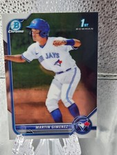 2022 Bowman Chrome Prospect #BCP-97 Martin Gimenez - Toronto Blue Jays