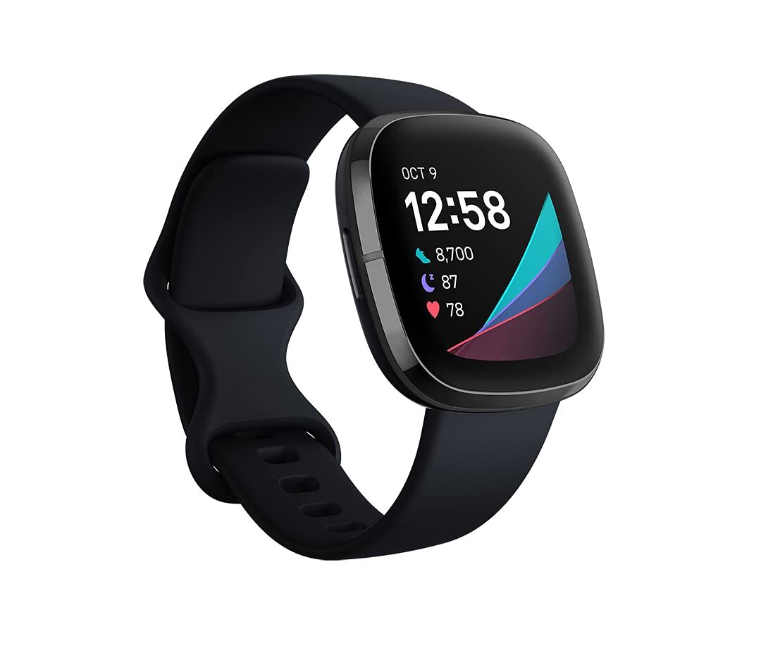 Fitbit Sense Smartwatch in Carbon Graphite Stainless Steel-image