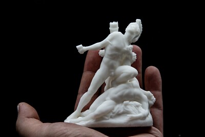 Nisus and Euryalus Couple Figurine | Neoclassical Art | Mini 4 in |