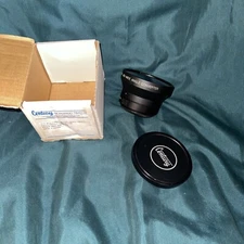 Century Precision Optics 80mm .65X Wide Angle Converter Lens W/ Original Box