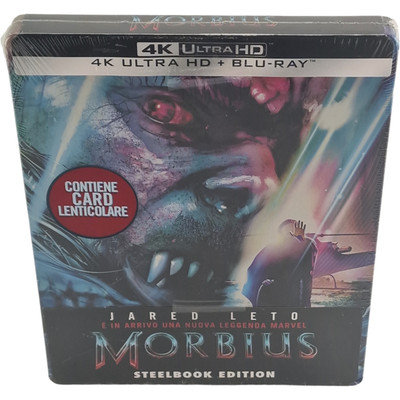 Morbius Steelbook 4 K Ultra HD + Blu-Ray Jared Leto Ausgabe Auffang- Bereich B