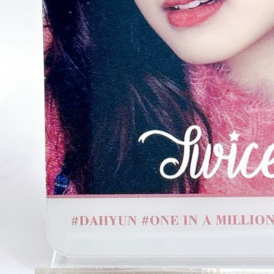 TWICE Dahyun Cherries Cute Ttrading Photo Clear Card Idol Rare