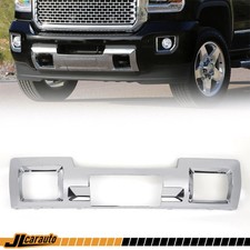 Chrome Front Bumper Skid Plate Panel For Gmc Sierra 2500hd 3500hd 2015-2019 Chrome Front Bumper Skid Plate Panel For Gmc Sierra 2500hd 3500hd 2015-2019