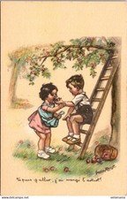 S24974 cpa Fantaisie - Illustrateur Germaine Bouret " Grands Magasins de la Sama