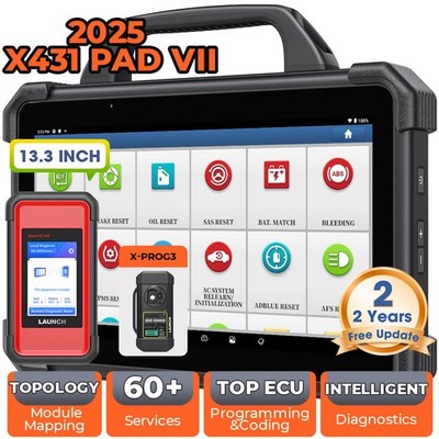 2026 LAUNCH X431 PAD VII ELITE X-PROG3 PAD 7 PRO Diagnostic Scan Key Programming