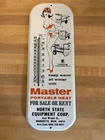 Vintage Master Heater Pin Up original paint and in perfect condition.  Tin!