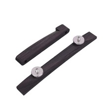 Pont De Jazz En Bois D'ébène Pour Pièces De Guitare Archtop Jazz,