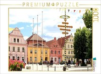 Calvendo Puzzle The Town Square In Luckau In Lower Lusatia | 1000 Pieces, Finish