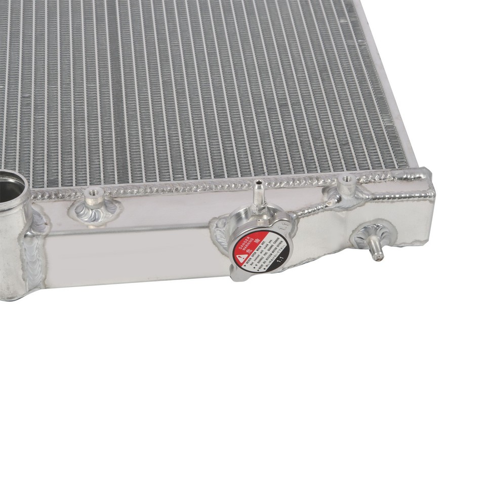 2 Row Aluminum Radiator For 2008-2019 Subaru WRX WRX STI Impreza H4 2 ...