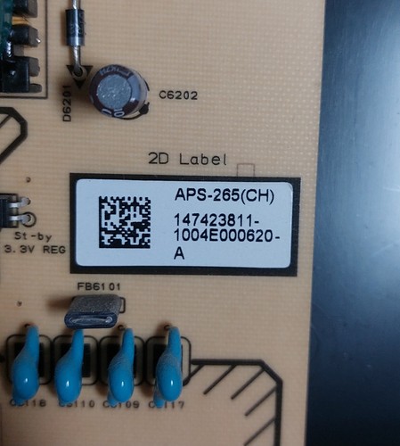 POWER SUPPLY PSU FOR SONY KDL-40HX803 40" LED TV 1-882-224-11 APS-265 147423811