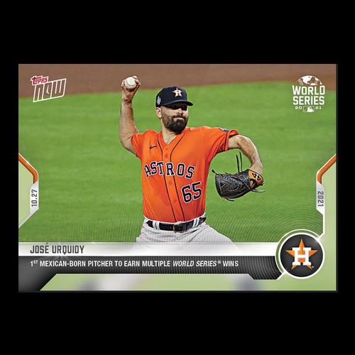 2021 Topps Now 1017 José Urquidy