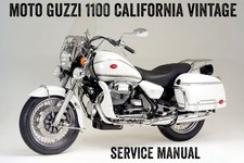 2003-2006 Moto Guzzi California 1100 Stone Tour Workshop Service Manual PDF File