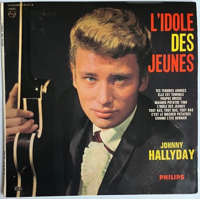 JOHNNY HALLYDAY Nr. 4 L'idole Des Jeunes 1963 LP 25 cm