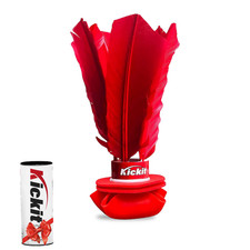 Kickit Where Soccer Meets Badminton Birdie Red Indoor Outdoor Trainer