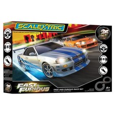 Scalextric C1465M Fast and Furious 25 Years - Supra vs R34 Skyline 1:32 Race Set