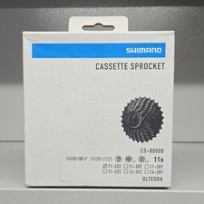 Shimano Ultegra CS-R8000 11-Speed Road Bike Cassette Silver 11-25T, NIB