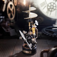 ROKR Leonardo Da Vinci Helicóptero Mecánico 3D Puzzle Construcción Regalos de Navidad