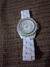 Swiss Legend Karamica Women's White Ceramic 10ATM Sapphire Crystal 34mm Watch