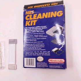 Nintendo NES Cleaning Kit In Box W/ Manual