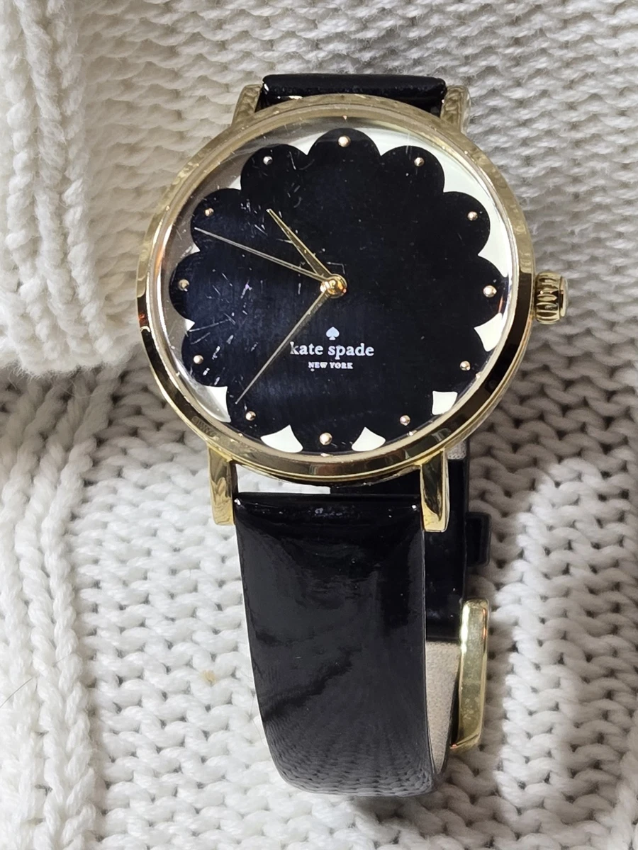 AUTHENTIC Kate Spade Black & White Polka Dot Rumsey Watch, 30mm kate spade new york Black & White Polka Dot Rumsey Watch  main image 4