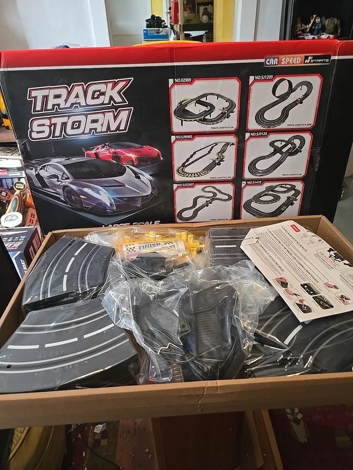 Track Storm Creative Combination Large Scale Track Slot Car Track Box Set 1:43 - Image 2 of 4