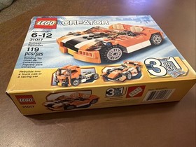 LEGO CREATOR: Sunset Speeder (31017) 3 in 1 Ages 6-12 119 Pieces New damaged box