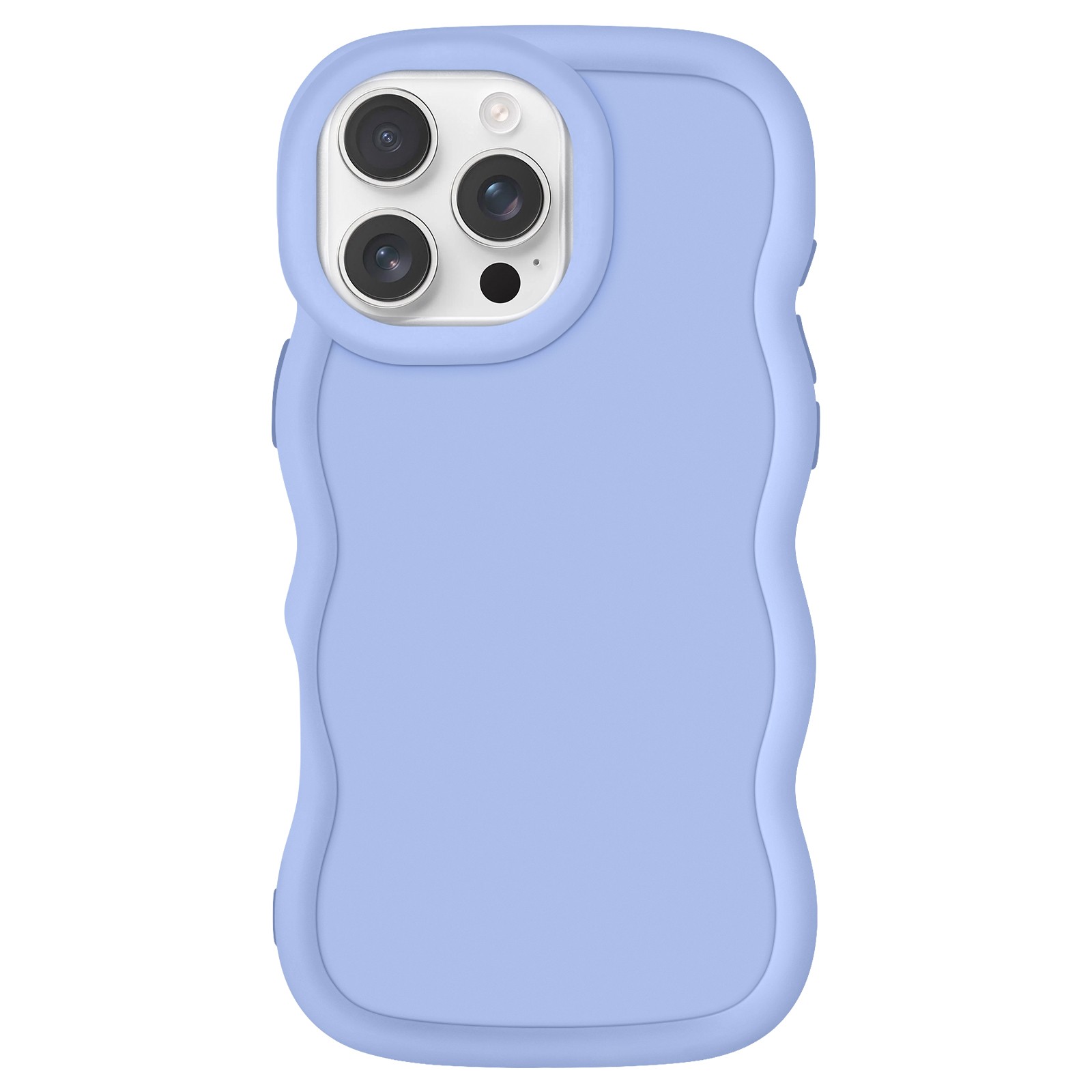 Coque iPhone 16 Pro silicone Avizar série Bonbons lavande antichoc