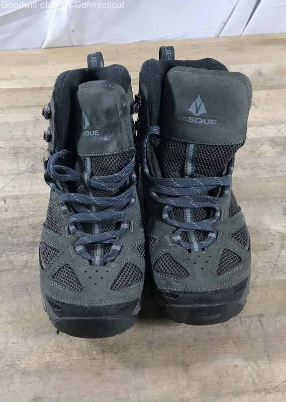 Vasque 7192 Talus Trek Mid UltraDry Green Grey Vibram Hiking Boots Men's Size 9W