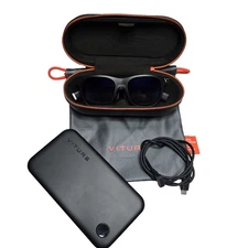 Viture One XR/AR Smart Glasses + Mobile Dock Bundle, Tested Working 