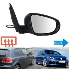 Rechts grundiert elektrischer beheizbar Außenspiegel für VW Golf 6 VI 5K1 08-13