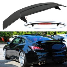 52 Inch Carbon Rear Trunk Spoiler Wing W Brake Light For Hyundai Genesis Coupe