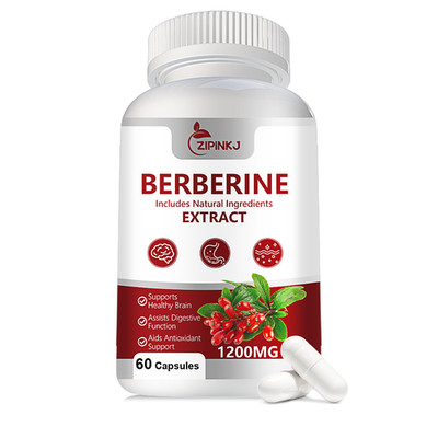 Premium Berberine HCL Extract 1200mg 60ct Healthy Cholesterol Anti-inflammatory