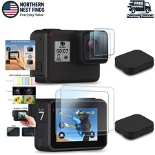 9H Tempered Glass Screen Protectors for GoPro Hero 7, 5, 6 - Ultimate Protection