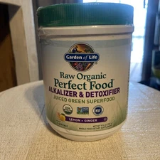 Garden of Life Raw Organic Perfect Food Alkalizer & Detoxifier 9.94oz Exp.04/26