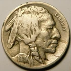 1919 D Buffalo Nickel F-VF  "Actual Coin Pictured- Not Cleaned"