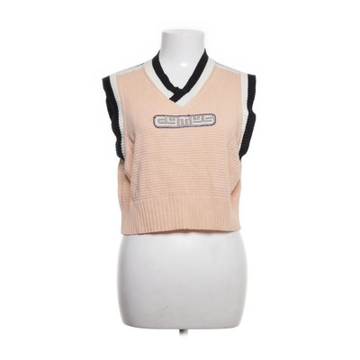 Eytys, Pullunder, Größe: S, Beige/Mehrfarbig, Print, Rippenstrick, Damen #9DT