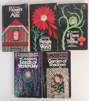 DOLLANGANGER Complete Series VC Andrews KEYHOLE 1st Ed FLOWERS IN THE ATTIC