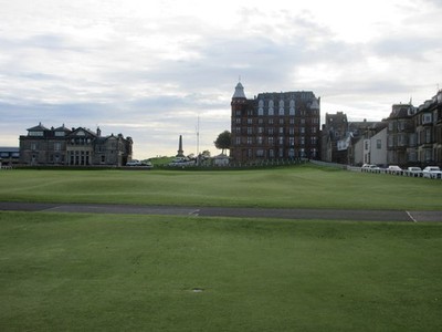 Foto A3 St.Andrews Old Course, 18. Loch, Tom Morris St Andrews The fin c2017