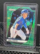 James Triantos 2025 Prizm Green Scope Prizm #67/75 - #200 Cubs